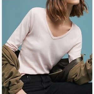 Anthropologie x Michael Stars V-neck long sleeve, sz M/L